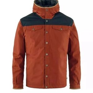 NWT Fjallraven Greenland’s No1 down jacket Men's Rust and Black